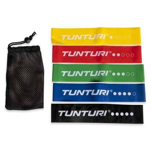 Tunturi Mini treningstrikk - 5 stk.