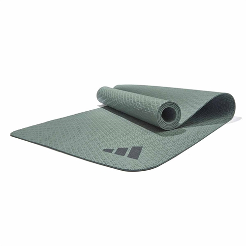 Adidas 4 mm yogamatte – grønn