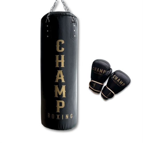 Champ Junior Boksesett 18 kg – Sort/Gull