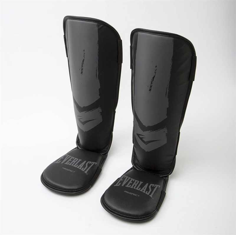 Everlast Prospect Junior Shin Guards - svart