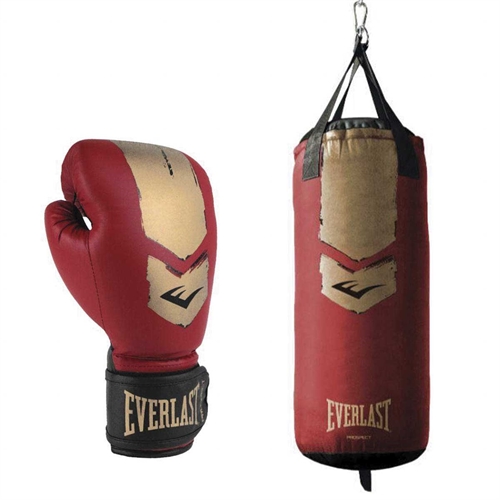 Everlast Prospect Junior boksesekksett - rød