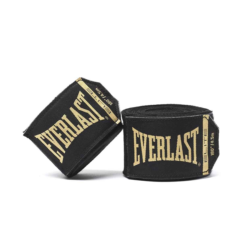 Everlast Elite boksebandasje - svart