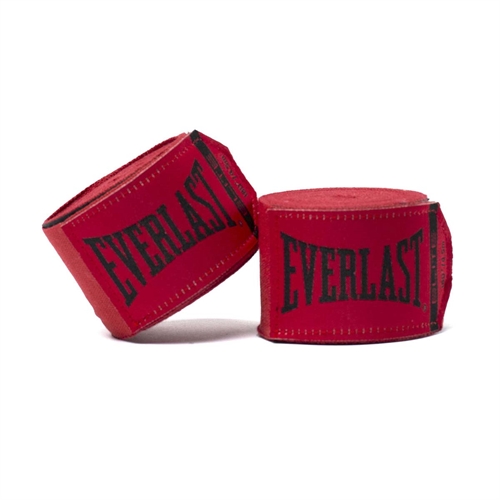 Everlast Elite boksebandasje - Rød