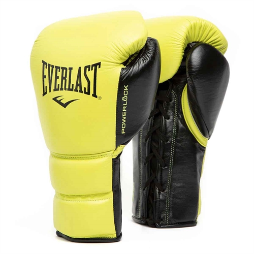 Everlast Powerlock Pro Kamp Boksehansker - Neon