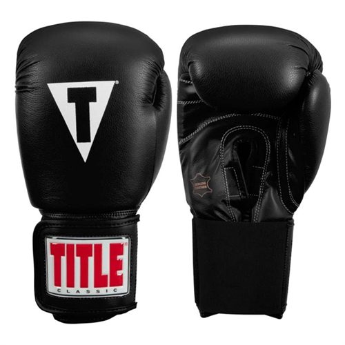 Title Classic Lether Training Gloves