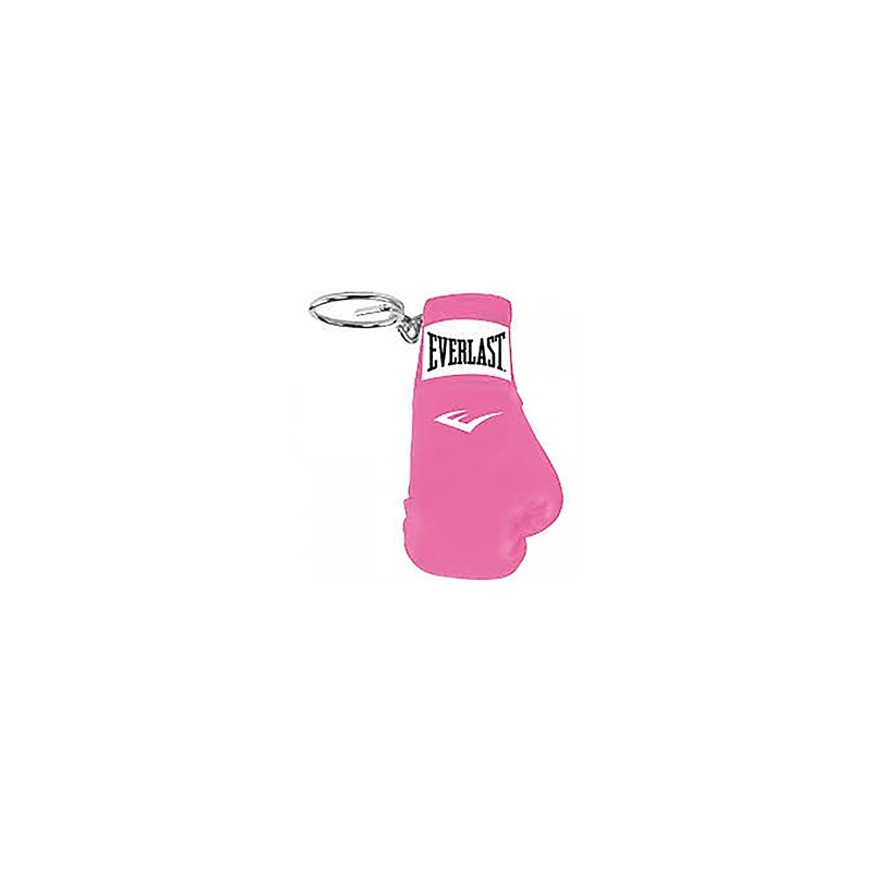 Dette er en Everlast Mini Boxing Glove nøkkelring i rosa